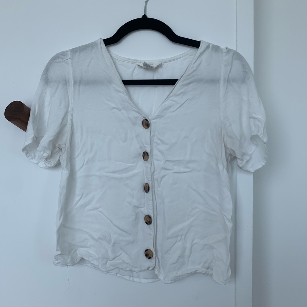 Urban Romantics Button Up T-Shirt
